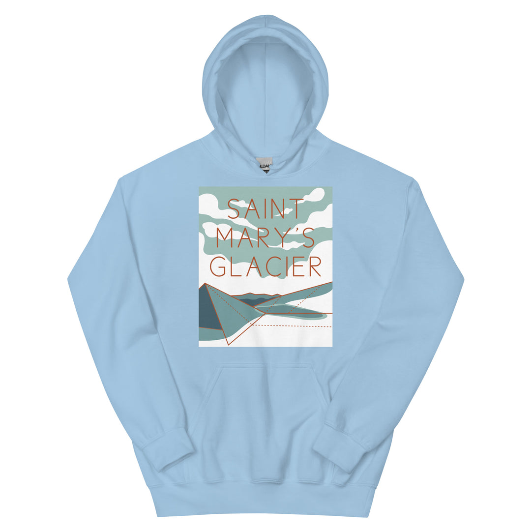 St. Mary&#39;s Glacier Unisex Hoodie