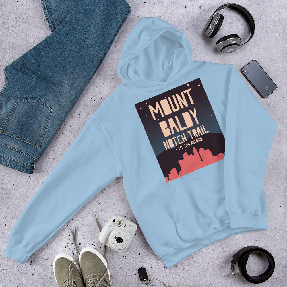 Mount Baldy Notch Trail - Mt. San Antonio Unisex Hoodie