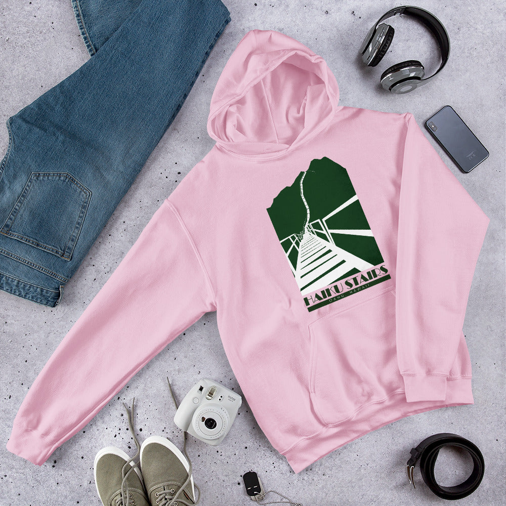 Haiku Stairs - Oahu, Hawaii Unisex Hoodie