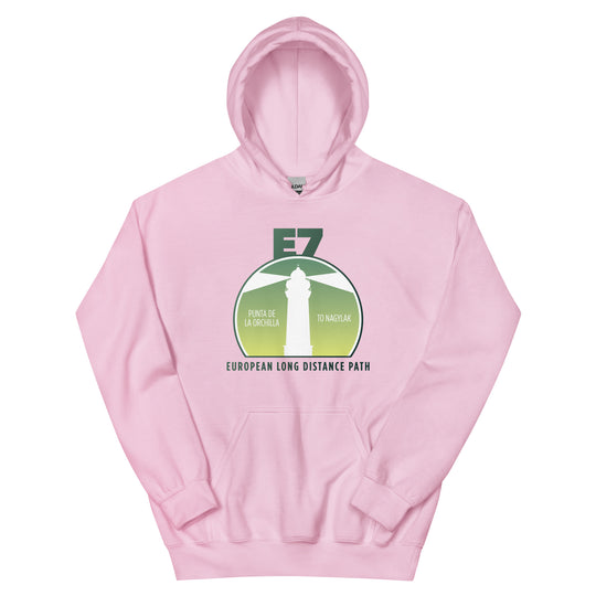 E7 - Punta de la orchilla to Nagylak - European Long distance Trail Unisex Hoodie