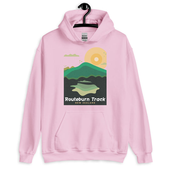 Routeburn Track - New Zealand Unisex Hoodie