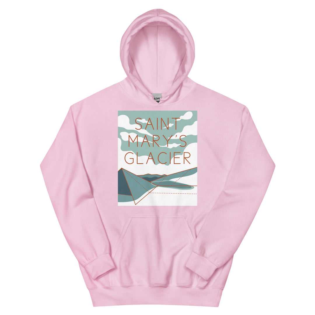 St. Mary&#39;s Glacier Unisex Hoodie