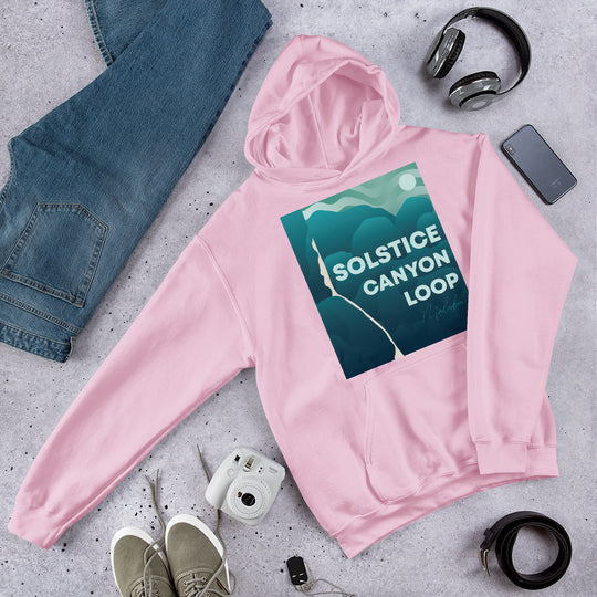 Solstice Canyon Loop - Malibu Unisex Hoodie