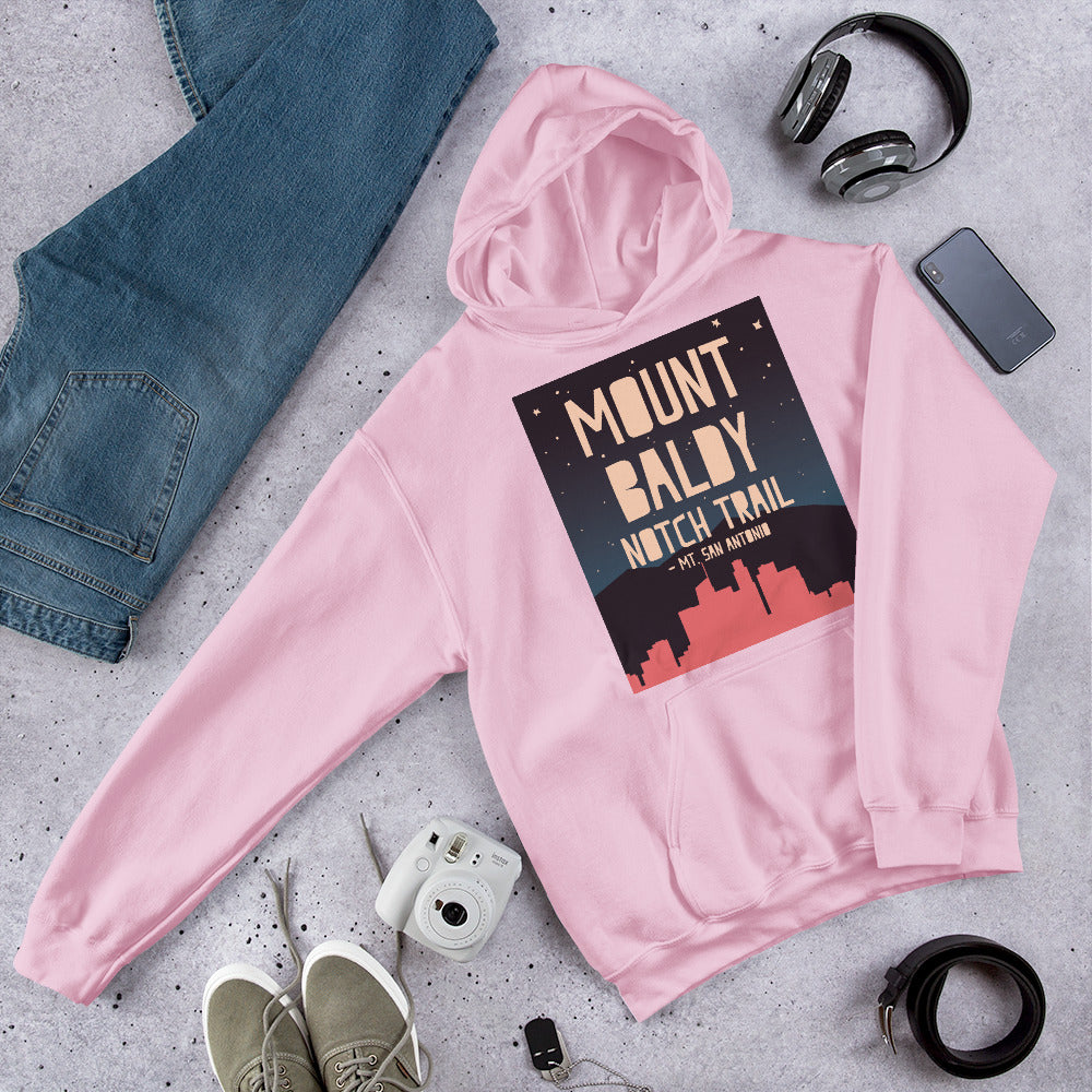 Mount Baldy Notch Trail - Mt. San Antonio Unisex Hoodie