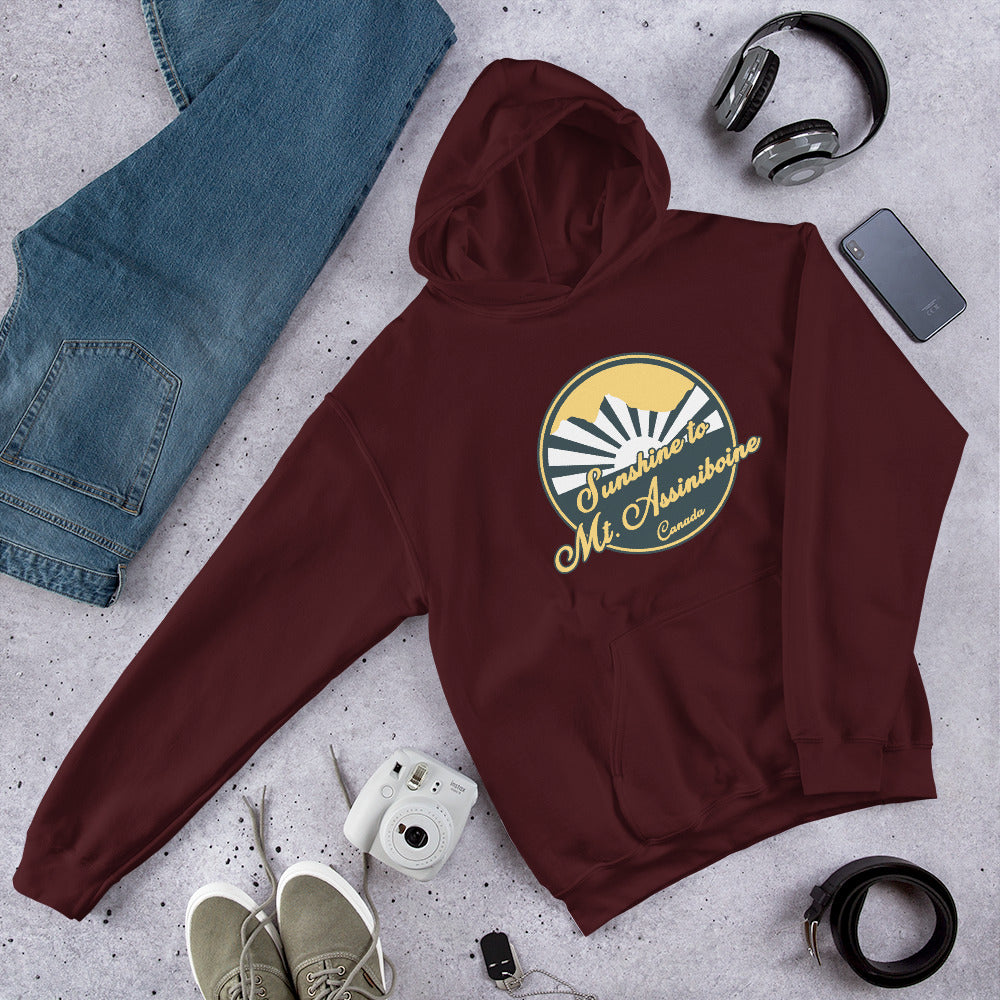 Sunshine to Mt. Assiniboine - Canada Unisex Hoodie