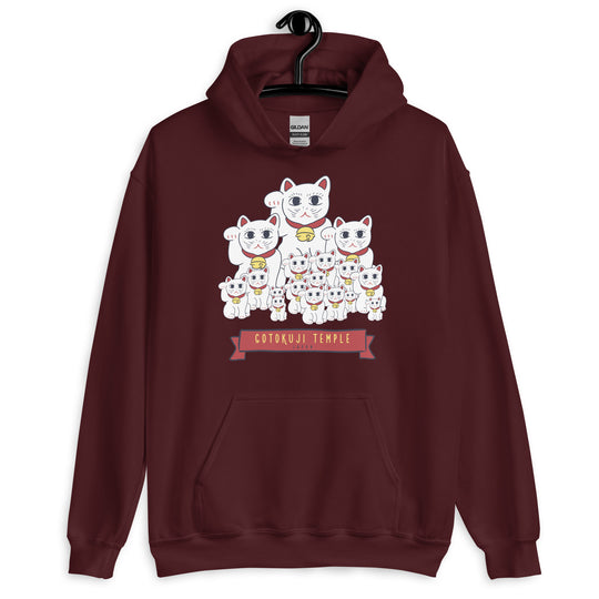 Cats Gotokuji Temple - Tokyo, Japan Unisex Hoodie