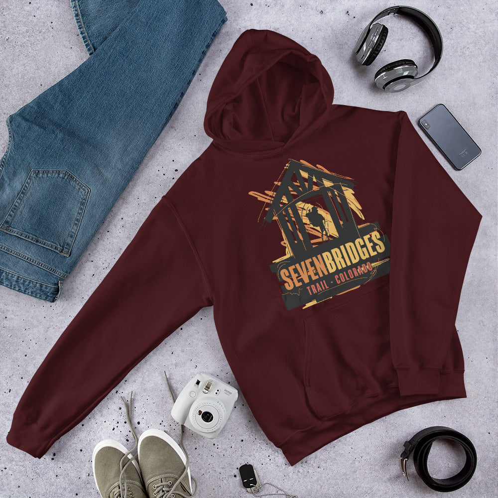 Seven Bridges Trail – Wisconsin Unisex Hoodie