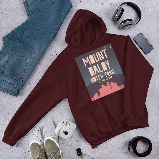 Mount Baldy Notch Trail - Mt. San Antonio Unisex Hoodie