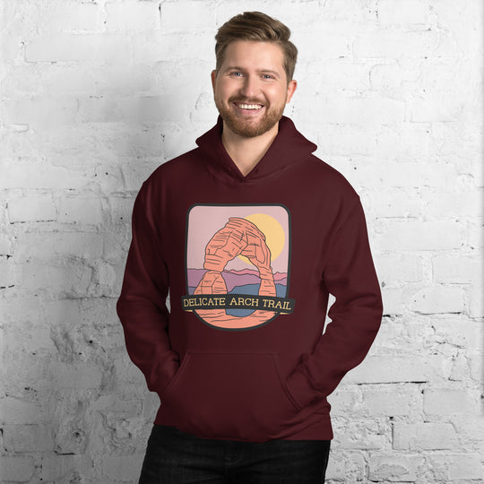 Delicate Arch Trail Unisex Hoodie