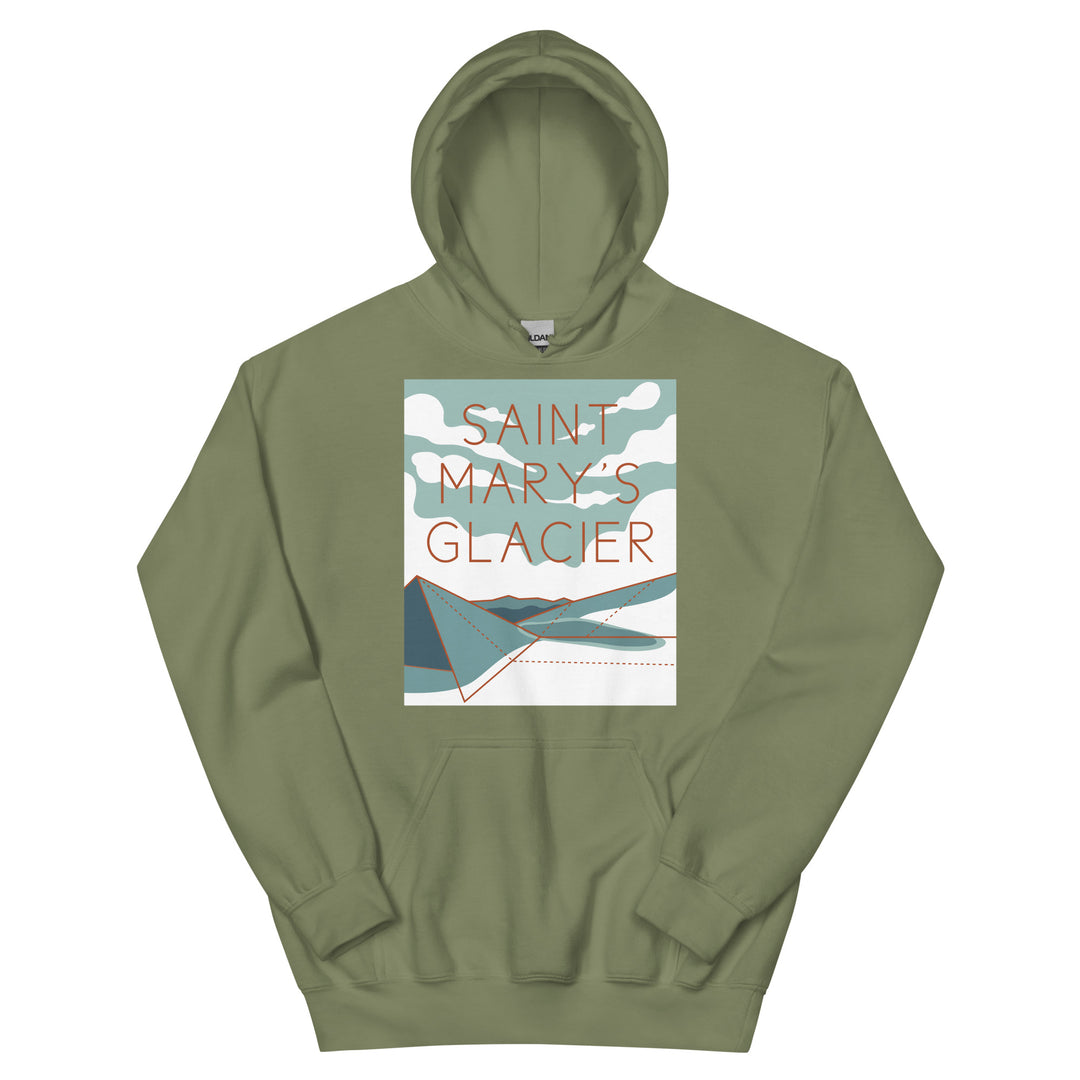 St. Mary&#39;s Glacier Unisex Hoodie