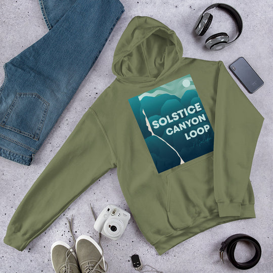 Solstice Canyon Loop - Malibu Unisex Hoodie