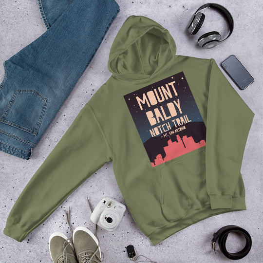 Mount Baldy Notch Trail - Mt. San Antonio Unisex Hoodie