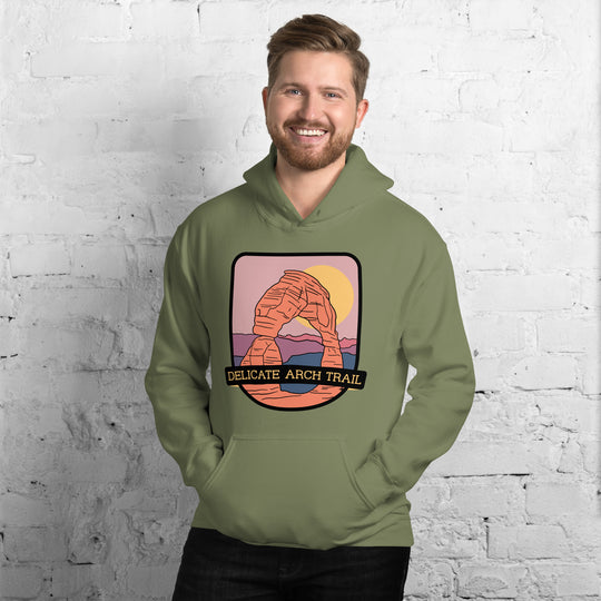 Delicate Arch Trail Unisex Hoodie