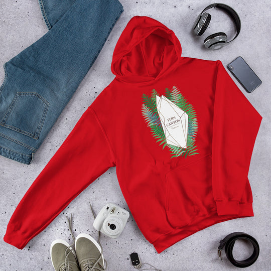 Fern Canyon - California Unisex Hoodie