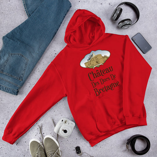 Chateau Des Ducs De Bretagne - France Unisex Hoodie