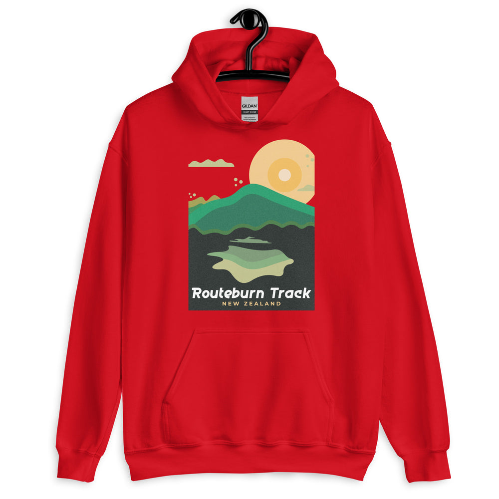 Routeburn Track - New Zealand Unisex Hoodie