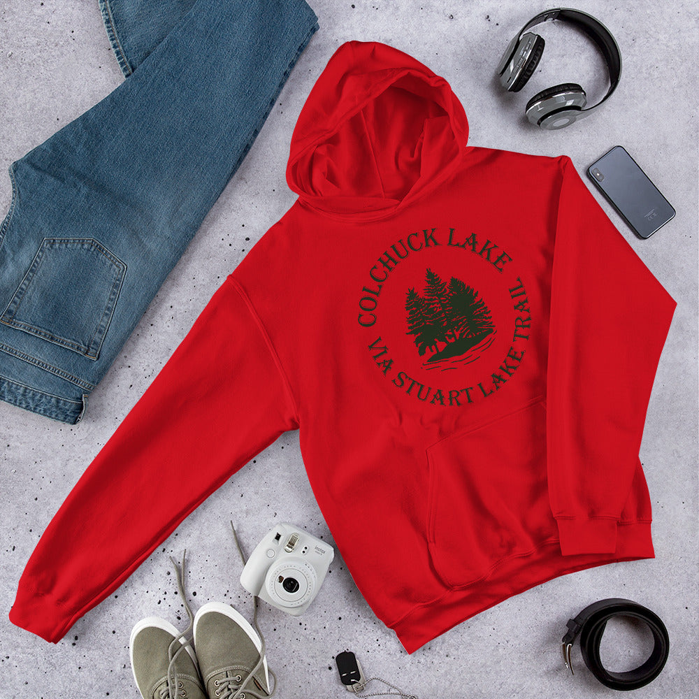 Colchuck Lake via Stuart Lake Trail Unisex Hoodie