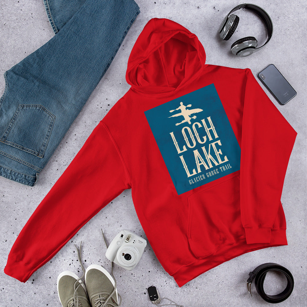 Loch Lake - Glacier Gorge Trail Unisex Hoodie