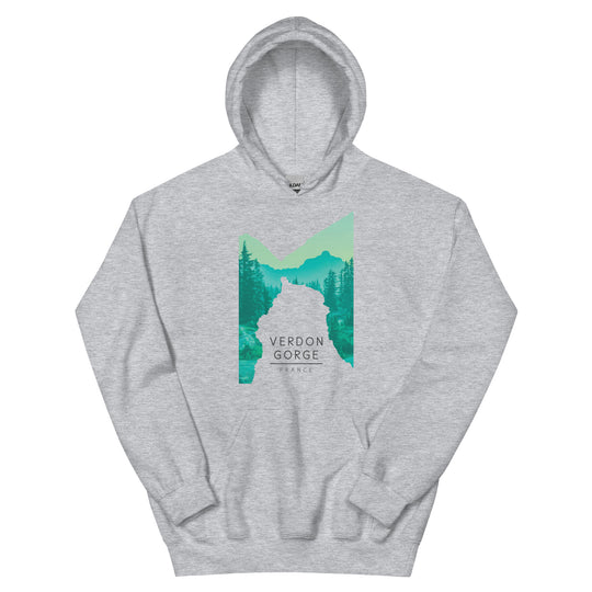 Verdon Gorge - France Unisex Hoodie