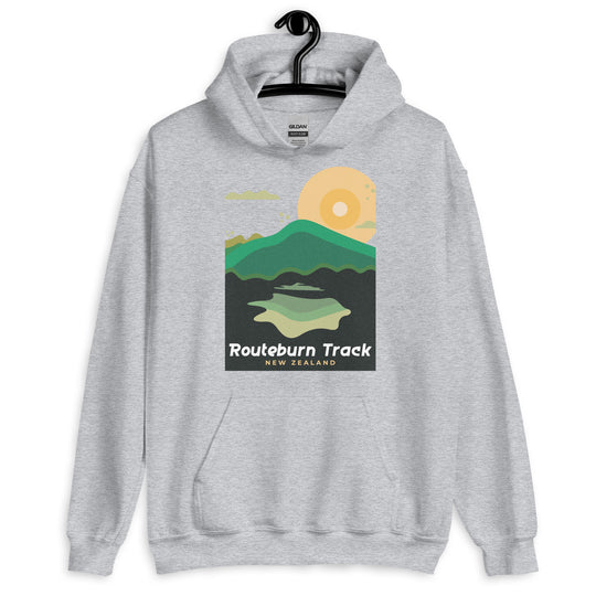 Routeburn Track - New Zealand Unisex Hoodie