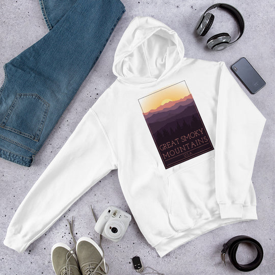 Great Smoky Mountains - USA Unisex Hoodie