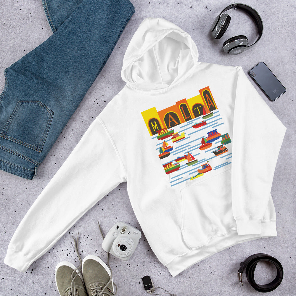 Harbour Island Malta Unisex Hoodie