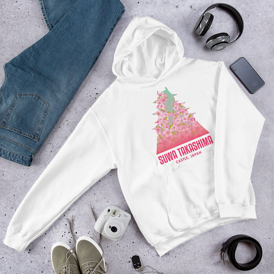 Suwa Takashima Castle - Japan Unisex Hoodie