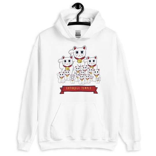 Cats Gotokuji Temple - Tokyo, Japan Unisex Hoodie