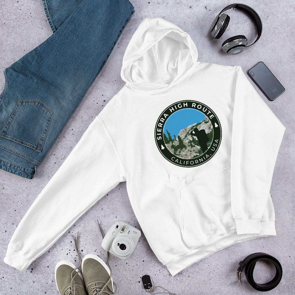 Sierra High Route - California, USA Unisex Hoodie