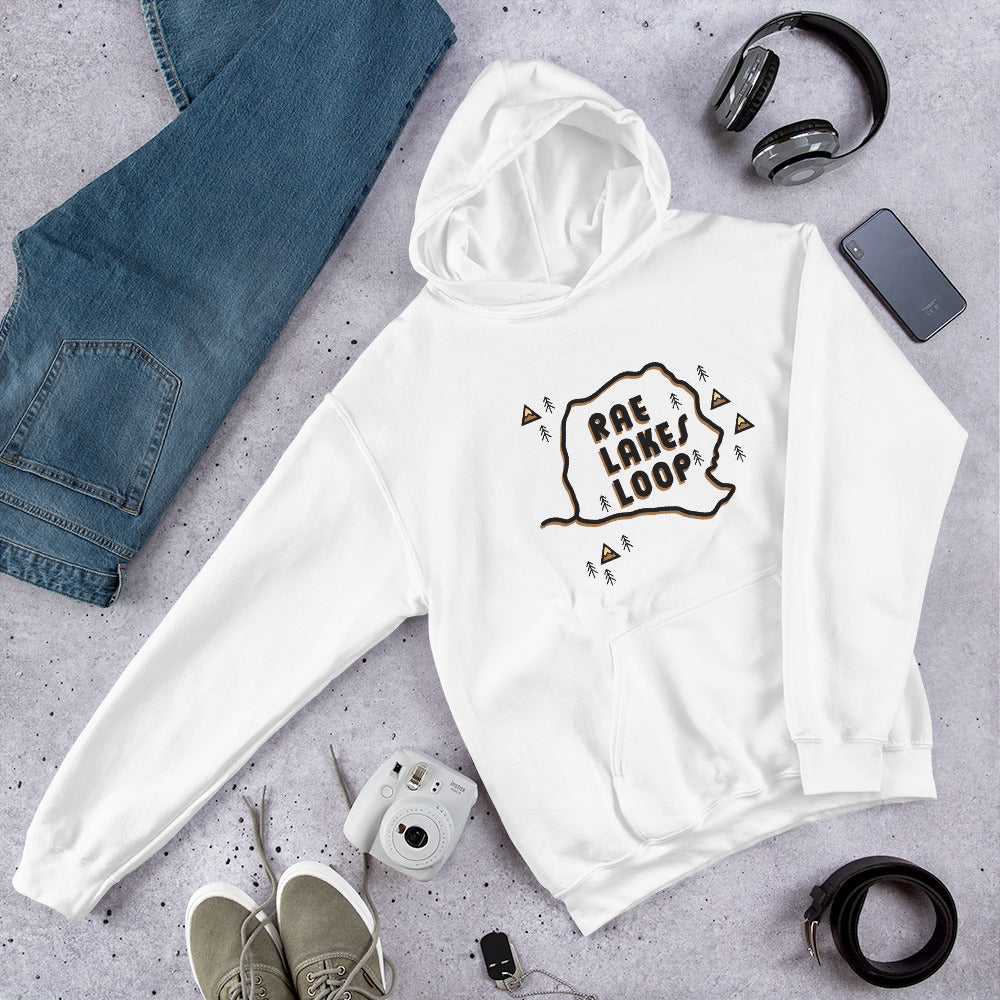 Rae Lake Loop Hike - Sequoia and Kings Canyon Unisex Hoodie