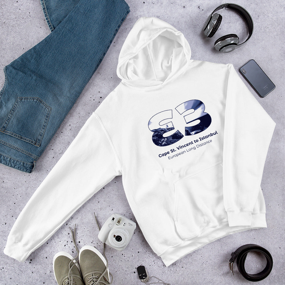 E3 Cape St. Vincent to Istanbul - European Long distance Path Unisex Hoodie