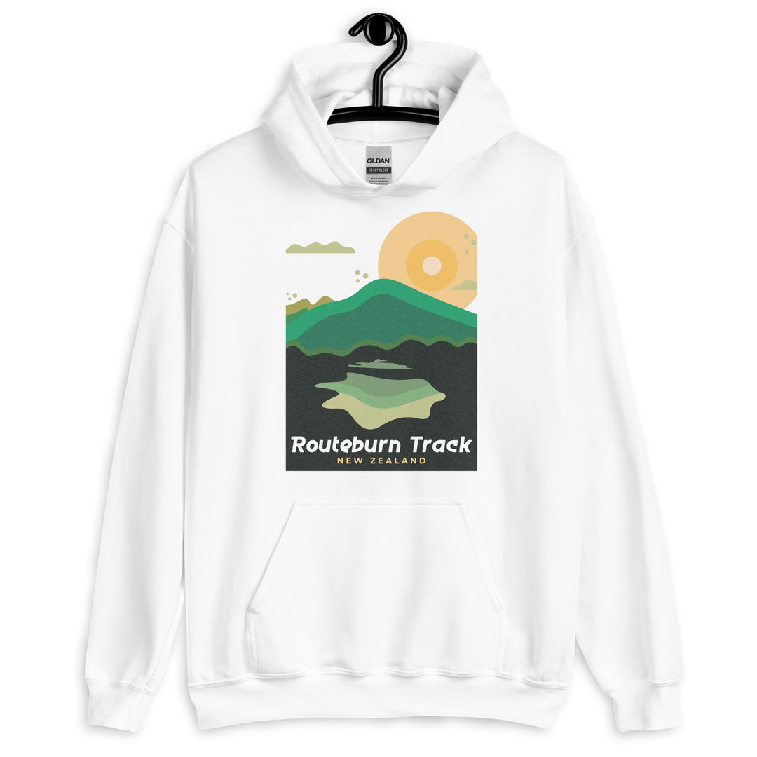 Routeburn Track - New Zealand Unisex Hoodie