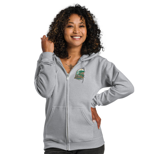 Siuslaw National Forest – Oregon Unisex heavy blend zip hoodie