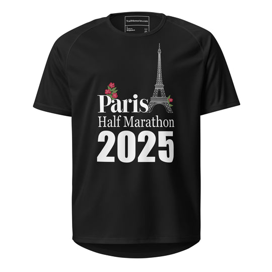 Paris Half Marathon 2025 Unisex sports T-Shirt - Runner Gift