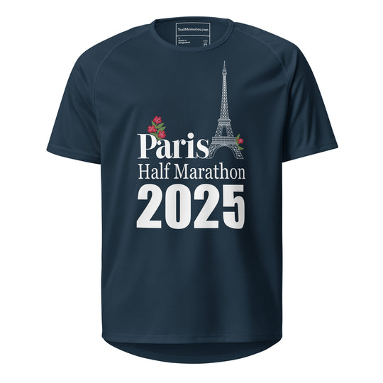 Paris Half Marathon 2025 Unisex sports T-Shirt - Runner Gift