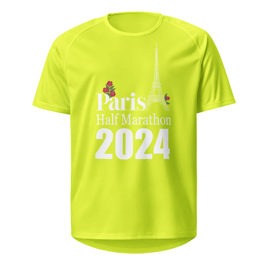 Paris Half Marathon 2024 Unisex sports T-Shirt - Runner Gift