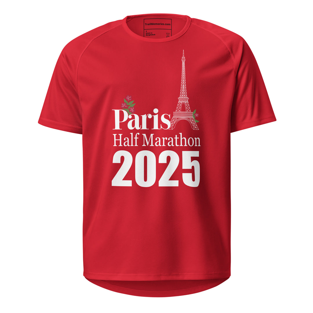 Paris Half Marathon 2025 Unisex sports T-Shirt - Runner Gift