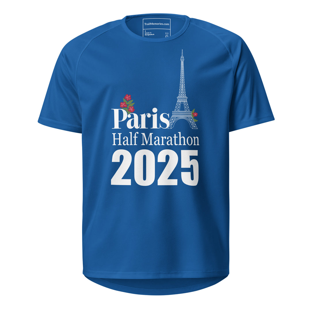 Paris Half Marathon 2025 Unisex sports T-Shirt - Runner Gift