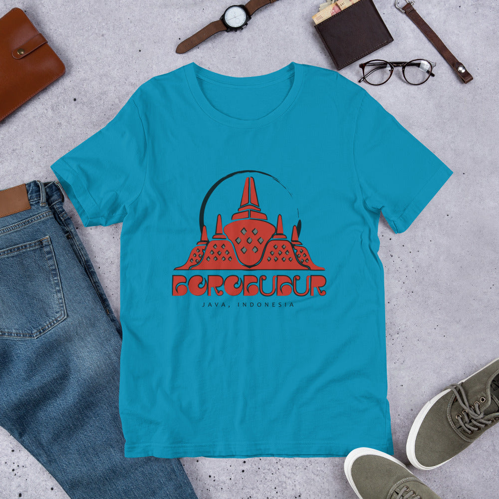 Borobudur - Java, Indonesia Unisex t-shirt