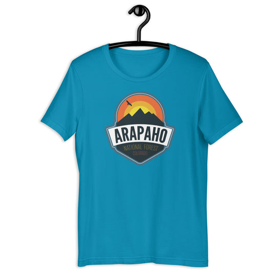 Arapaho National Forest Unisex t-shirt – Colorado