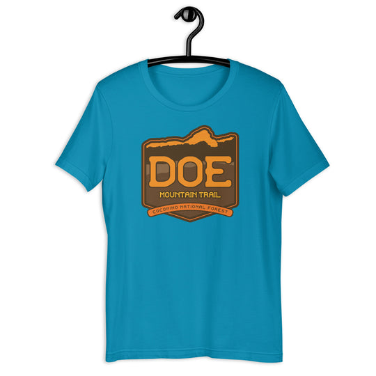 Doe Mountain Trail Unisex t-shirt - Coconino National Forest