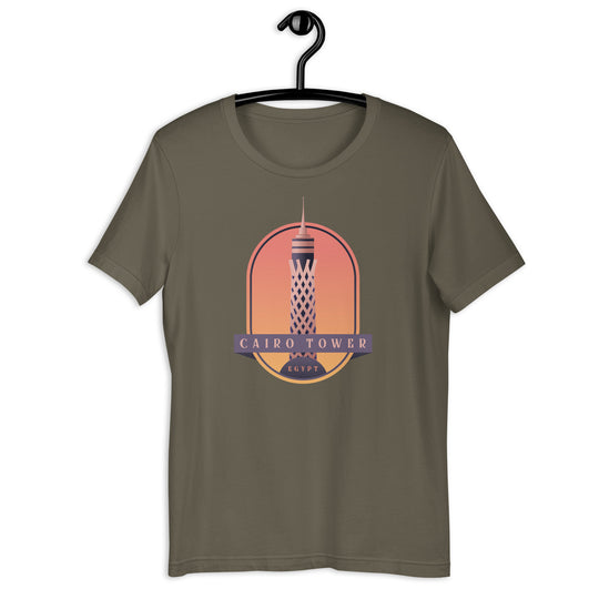 Cairo Tower Unisex t-shirt – Egypt