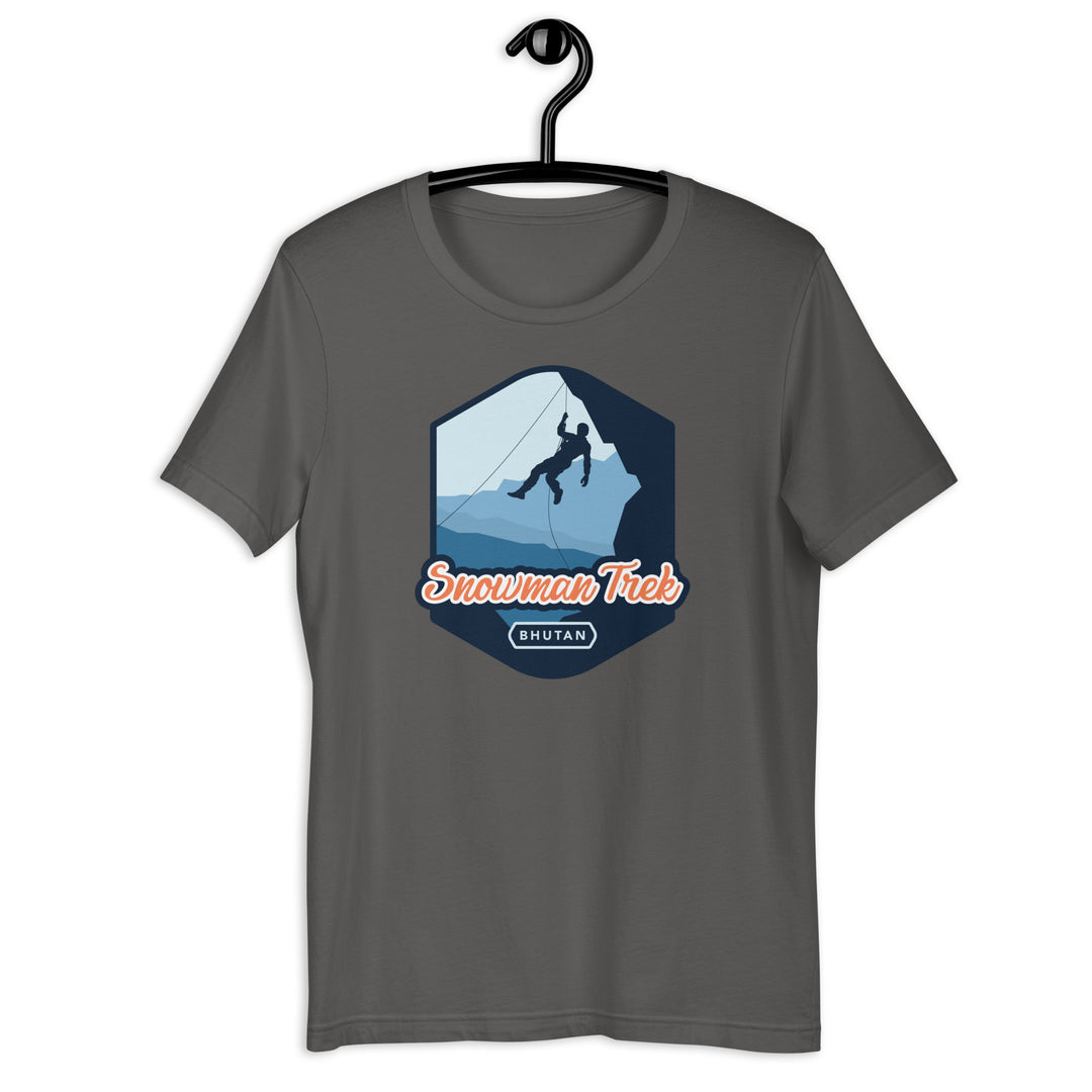 Snowman Trek Unisex t-shirt – Bhutan