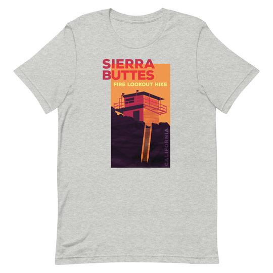 Sierra Buttes Fire Lookout Hike - California Unisex t-shirt