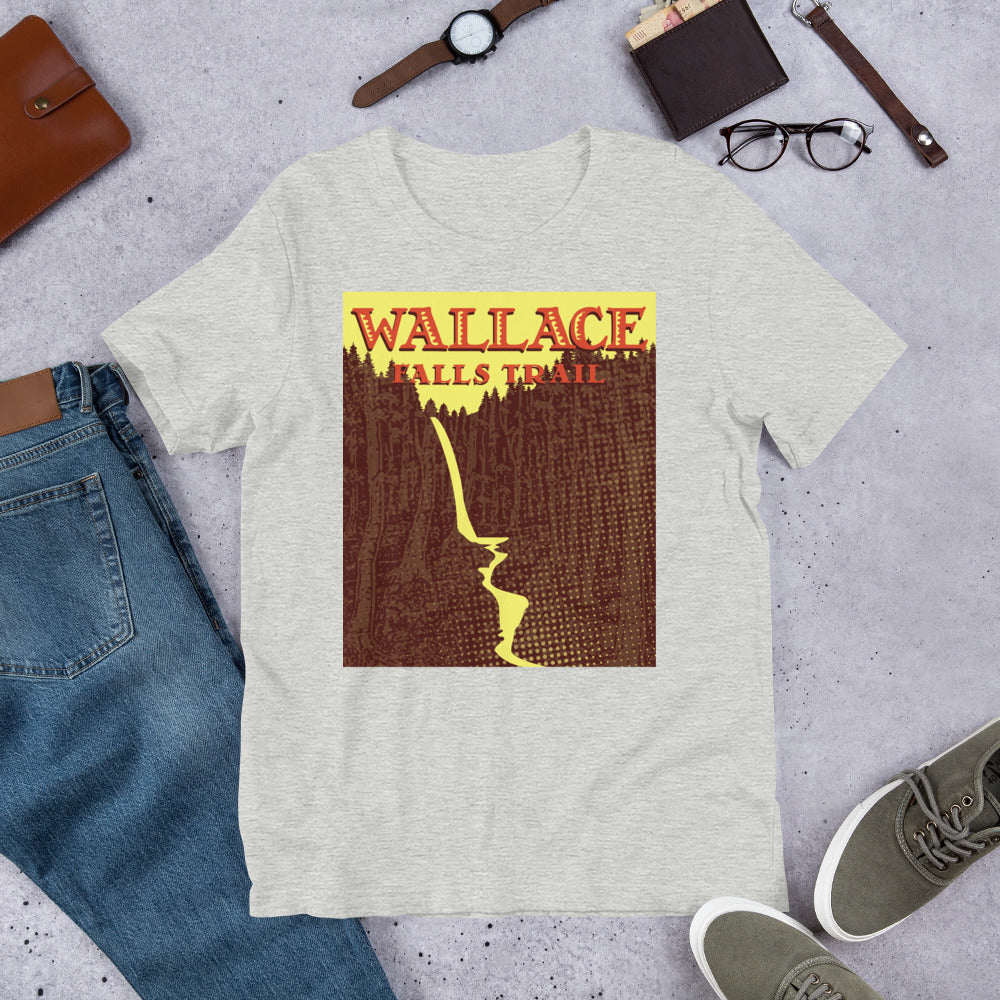 Wallace Falls Trail Unisex t-shirt