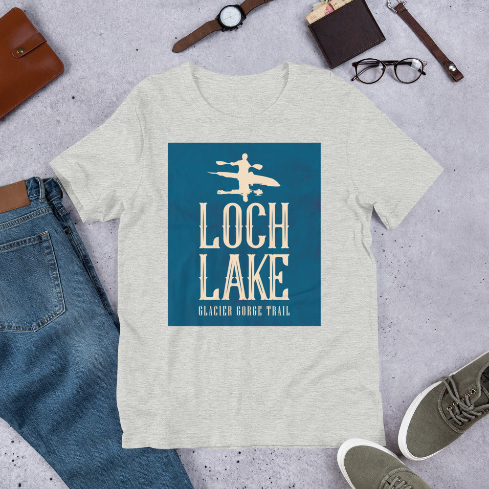 Loch Lake - Glacier Gorge Trail Unisex t-shirt