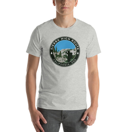 Sierra High Route - California Unisex t-shirt