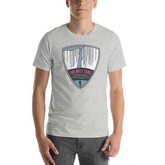 Mist Trail - Yosemite, California Unisex t-shirt