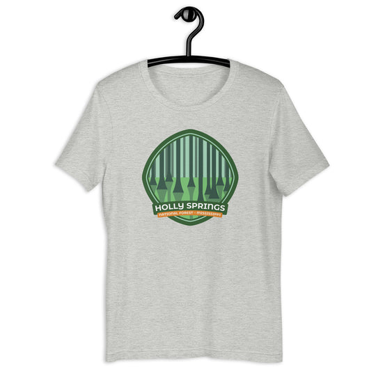 Holly Springs National Forest Unisex t-shirt – Mississippi