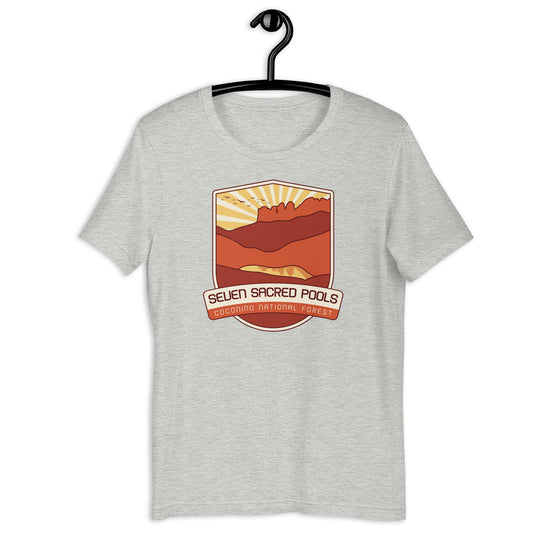 Seven Sacred Pools Unisex t-shirt - Coconino National Forest